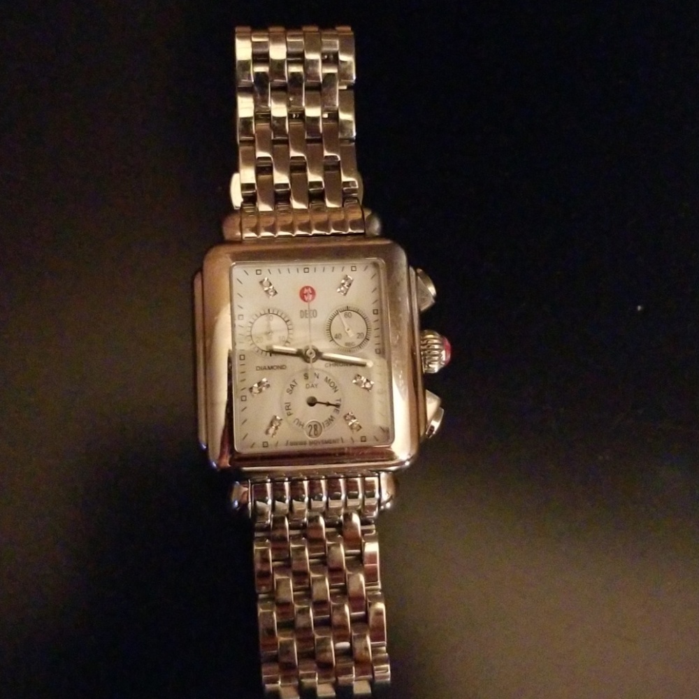 Authentic Michele Deco Watch
